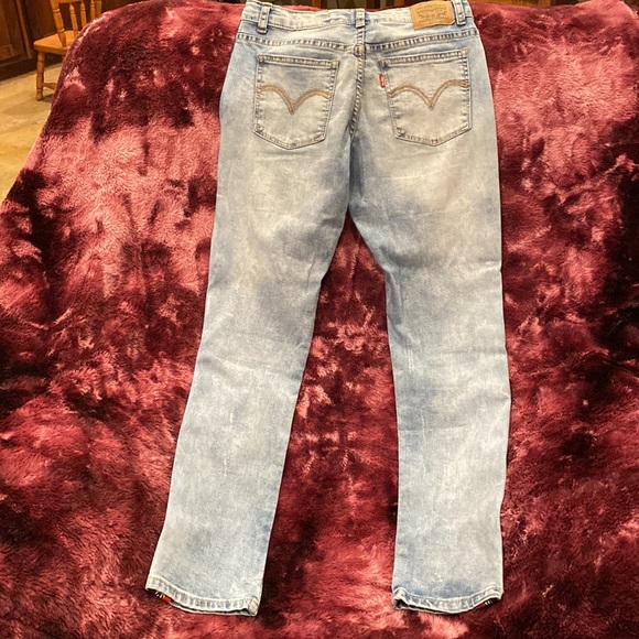 Levi Girls Ankle Girlfriend Jeans Size 16 regular - Picture 3 of 4
